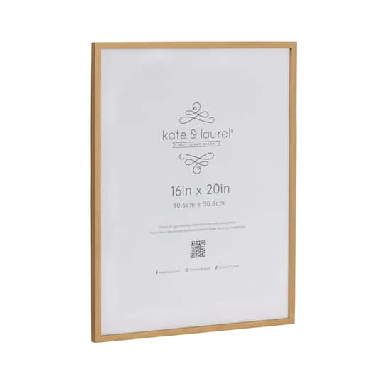 Kate and Laurel Gold Gallery Wall Wood Photo Frame